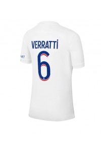 Paris Saint-Germain Marco Verratti #6 Fotballdrakt Tredje Klær 2022-23 Korte ermer